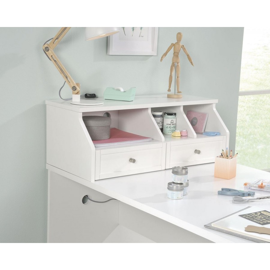 Craft Organiser Hutch White